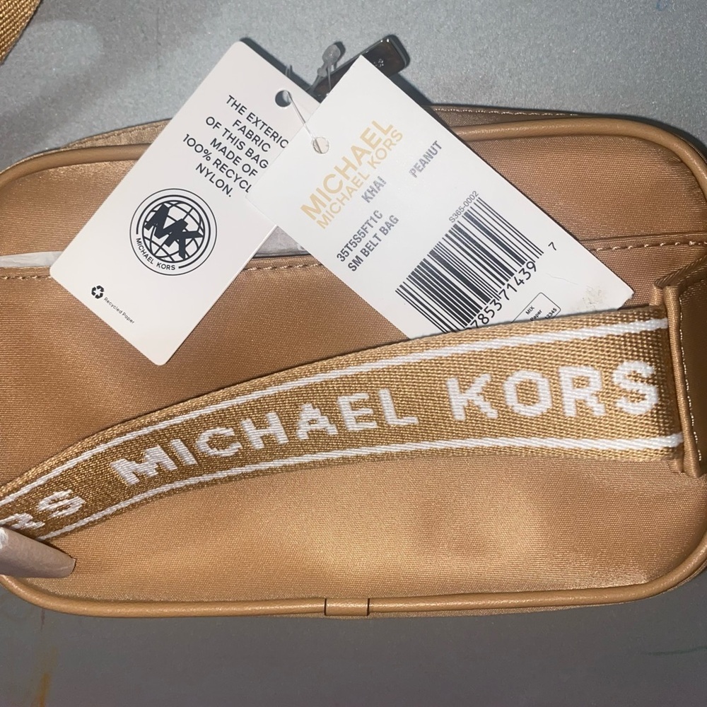 Michael Kors Khai Peanut Small Belt/Sling Bag NWT - Picture 5 of 6